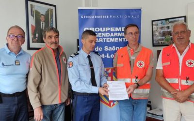 Disparition de personnes : La Croix-Rouge soutiendra la gendarmerie nationale en Saône-et-Loire
