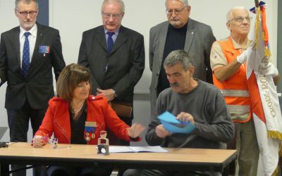 Chalon : Signature d’une convention de partenariat avec l’association nationale des membres de l’ordre du mérite.